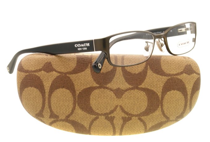 Coach Satin Silver Spenser Eyeglasses