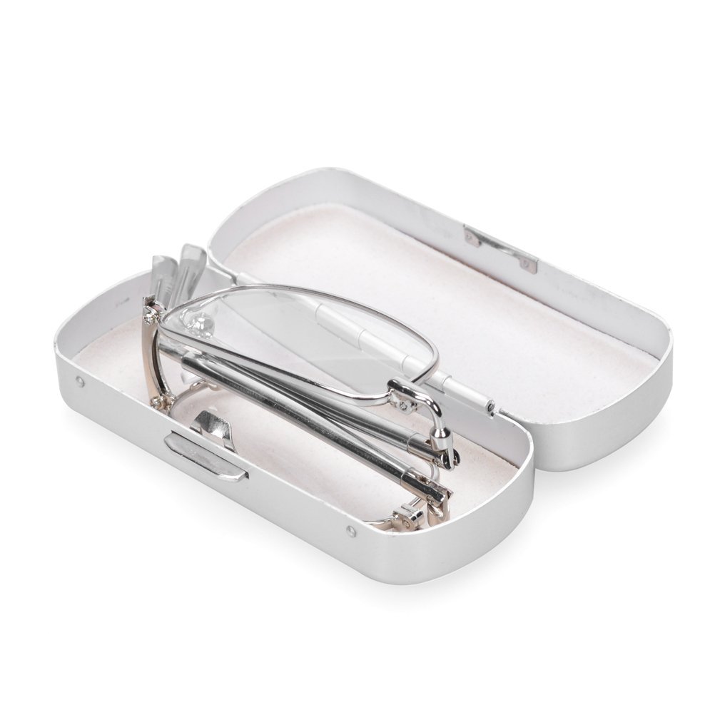 Ultra Slim Stainless Steel Reading Glasses