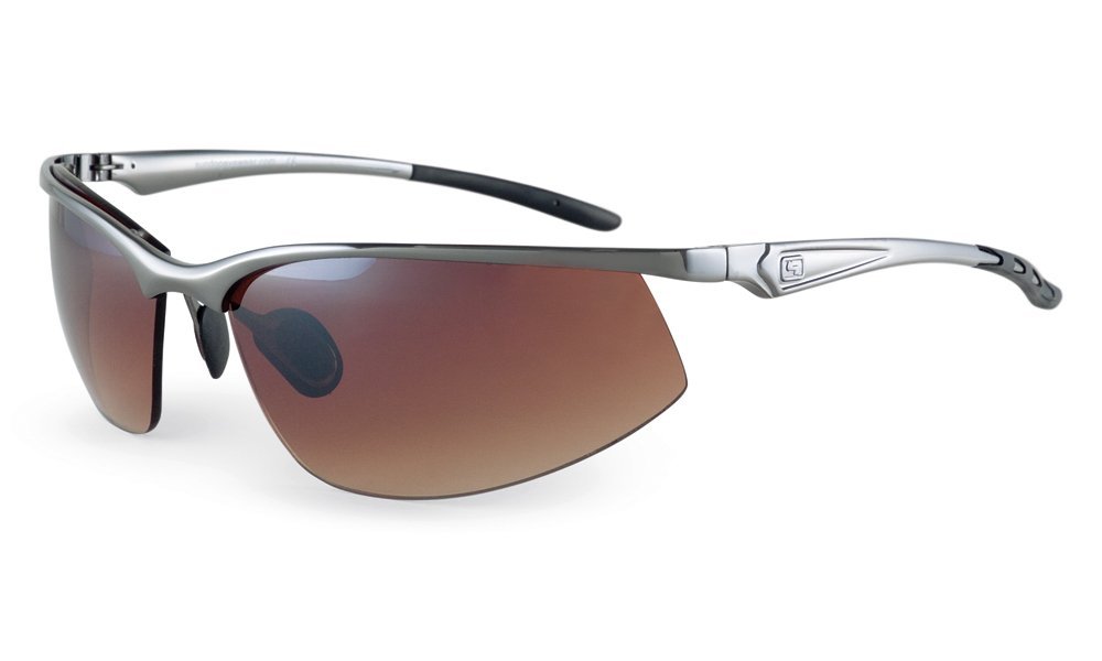 Sundog KP Gun Metal Frame Sunglasses with Gradient Mirror Lens